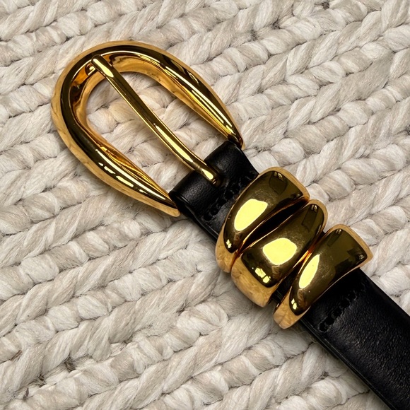 Madewell Triple Metal Keeper Belt - Picture 3 of 7